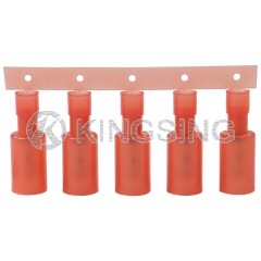 Nylon-Fully Insulated Male Bullet Receptacle（apply In Flexible Wire）